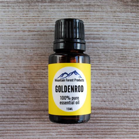 Goldenrod Essential Oil 15ml Etsy