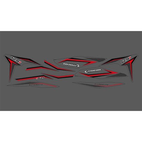 Jual STRIPING TRANSPARANT VARIO OLD 125 BOHLAM DESAIN LIST CARBON