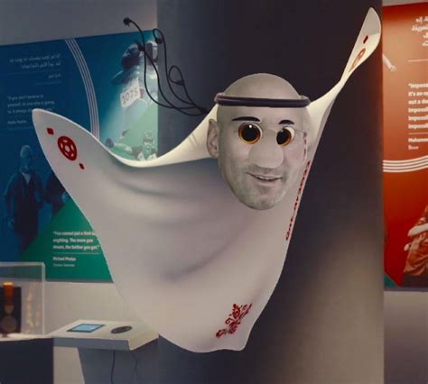 Pessi the Ghost. Official 2022 World Cup mascot. Pe'ssib. : r ...