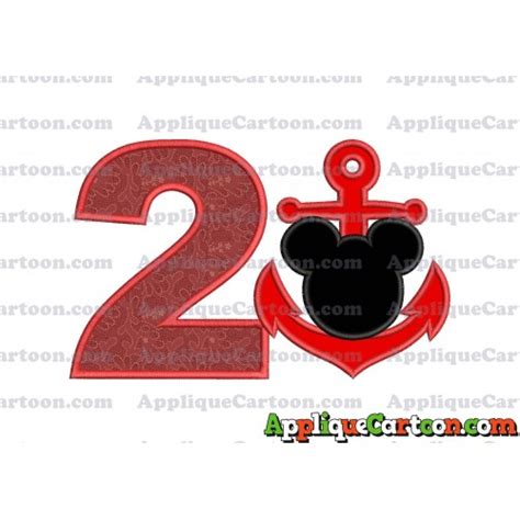 Lightning Mcqueen Ears Mickey Mouse Applique Design With Alphabet E