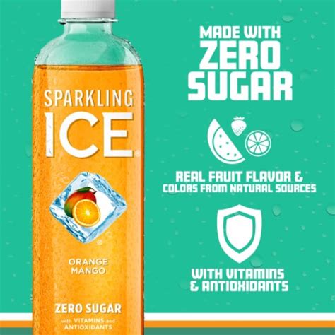 Sparkling Ice Zero Sugar Orange Mango Sparkling Water, 17 fl oz - Pick ...