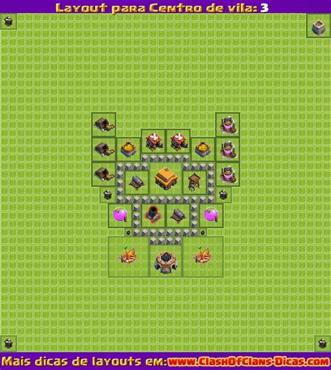 S Clashbr Dicas Para Clash Of Clans Layout Para Cv Farm Push E De