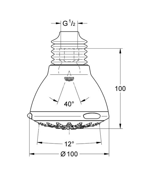 Movario 100 Five Head Shower 5 Sprays Grohe