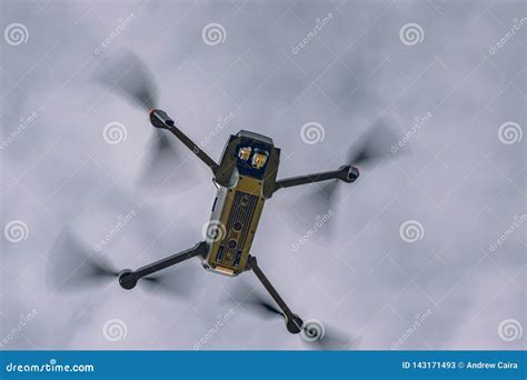drone hovering  stock image image  phone grey