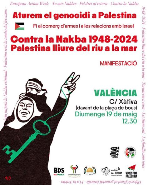 19 05 2024 Manifestación Paremos el genocidio en Palestina Contra la