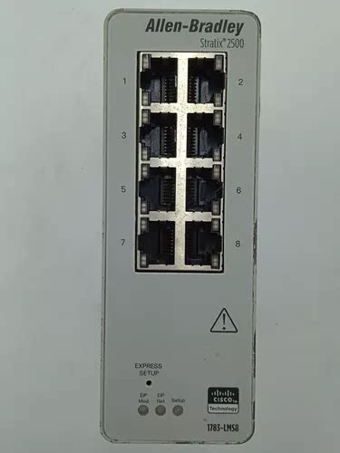 Allen Bradley 1783 Lms8 A Stratix 2500 Switch Frete Grátis