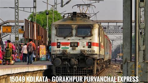 Route Diverted Kolkata Gorakhpur Purvanchal Express Departing