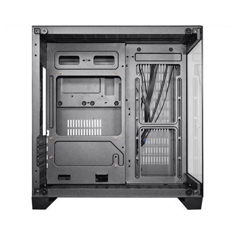 Gabinete Gamer K Mex Space Aquario Preto Cg Kn Mid Tower Lateral Em