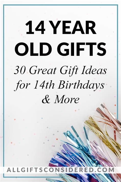 14 Year Old Ts 30 Great T Ideas For 14th Birthdays And Holidays