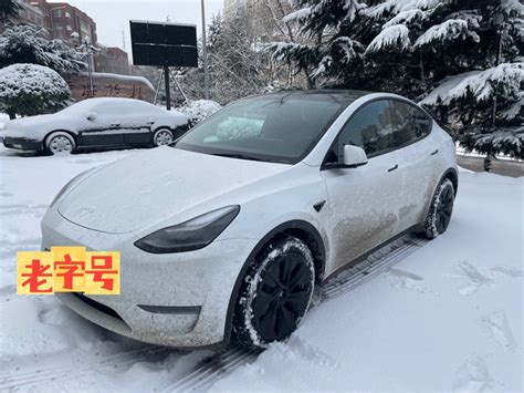 特斯拉新能源车怎么样 冰天雪地里的model Y 什么值得买