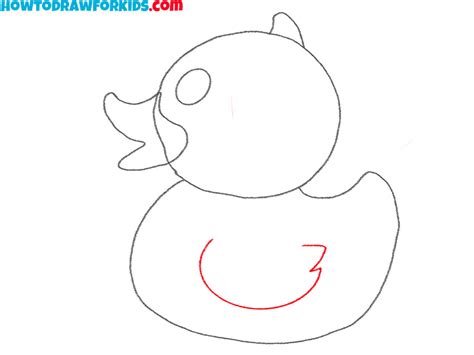 How to Draw a Duckling - Easy Drawing Tutorial For Kids