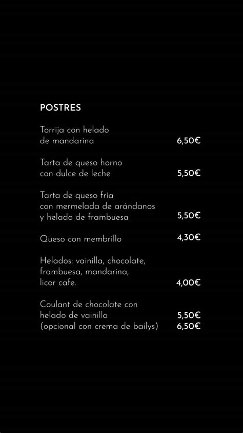 Carta Del Restaurante Buena Brasa Sada Sada