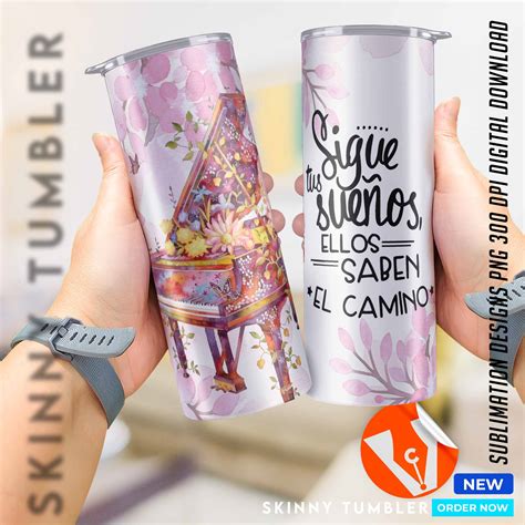 Sigue tus sueños ellos saben el camino 20 Oz Tumbler Skinny Caja de