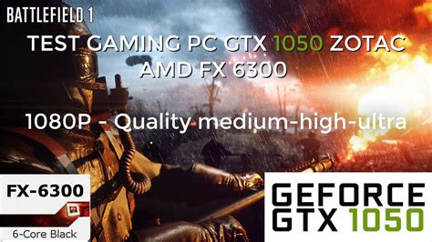 Battlefield Pc Test Gaming Gtx Amd Fx P High Ultra