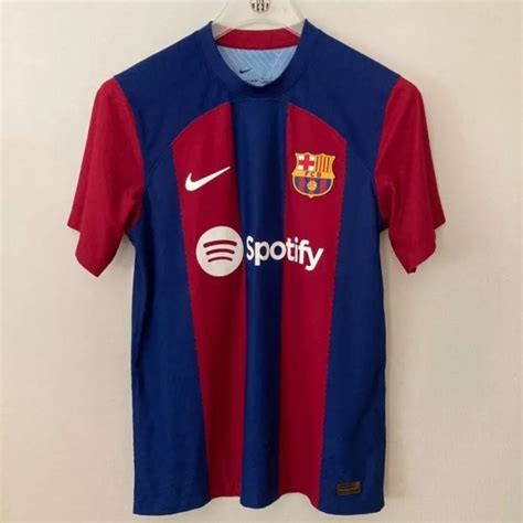 Jual JERSEY BOLA BARCELONA HOME SPOTIFY 2023 2024 GRADE ORI IMPORT