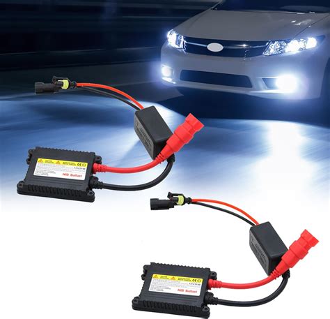 Amazon Lecctso Pack Of 2 HID Ballast 35W DC 12V Super Slim Hid