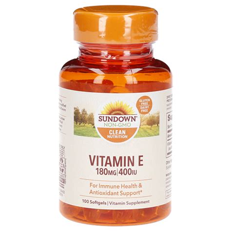 Sundown Naturals Vitamin E