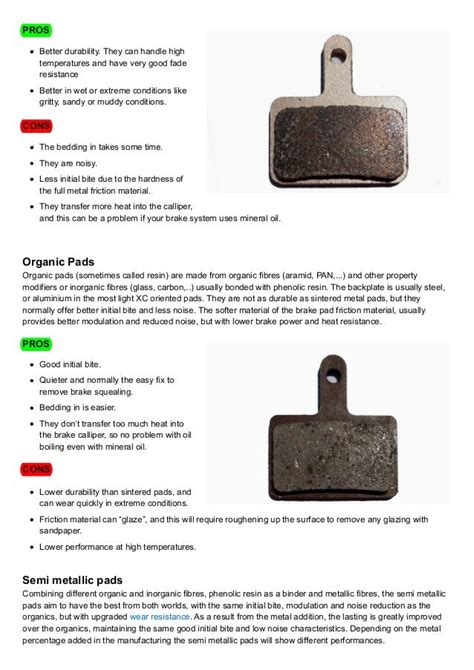 How to choose the best mtb disc brake pads - Pad compounds explained