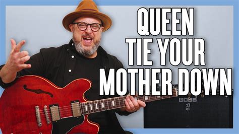 Queen Tie Your Mother Down Guitar Lesson Tutorial Youtube