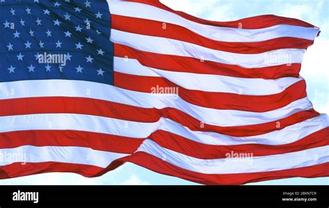 Us Flag Waving Hi Res Stock Photography And Images Alamy