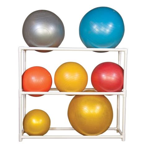 Fitness Ball Rack Three Level