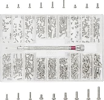 Pcs Tiny Micro Repair Screw Kit Sizes Stainless Steel Tiny