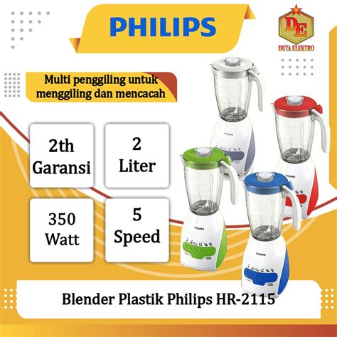 Jual Blender Plastik Philips Hr Shopee Indonesia