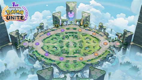 Pok Mon Unite Celebrates Mobile Anniversary With New Map Fresh Pok Mon