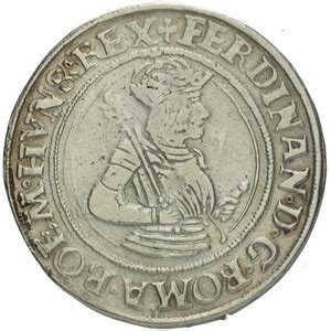 Thaler Ferdinand I Joachimsthal Kingdom Of Bohemia Numista