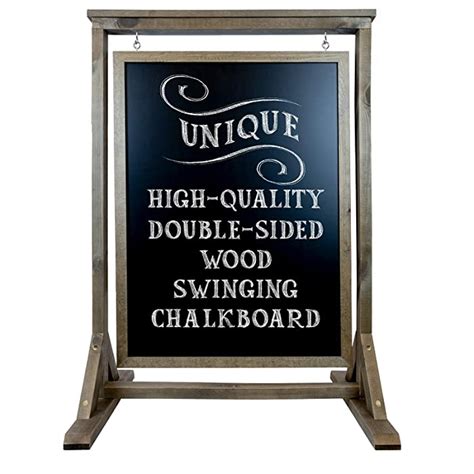 Buy Rustic Handcrafted Chalkboard Sign Uniquely Designed Wooden