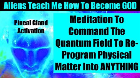 Aliens Ets Teach Me How To Access The Quantum Field To Reprogram