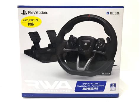 〇検品済 Hori レーシングホイールエイペックス For Ps5ps4pc Spf 004 同梱不可 1円スタートアクセサリ、周辺機器