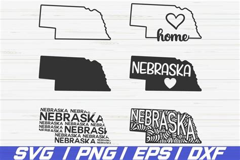 Nebraska State Svg Cut File Nebraska Svg Ne Svg