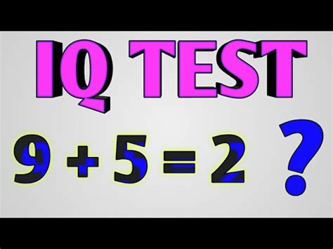 Iq Test Most Popular Tricky Questions Youtube