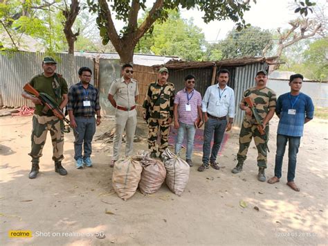 Bsf Foils Attempts Of Smugglers On Indo Bangladesh Border Seizes Huge