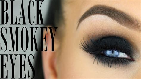 Bold & Beautiful Black Smokey Eyes Makeup Tutorial Step by Step