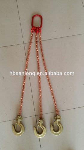 Grade 80 Chain Sling G80 Alloy Chain Sling G80 Lifting Chain Sling