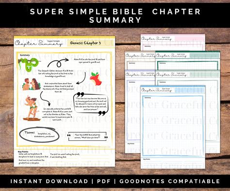 Chapter Summary Graphic Organizer