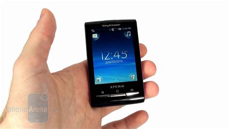 Sony Ericsson Xperia X Mini Review Youtube