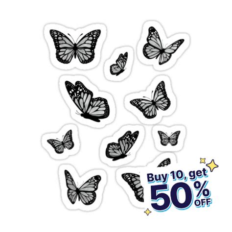 Butterflies Stickers Artofit