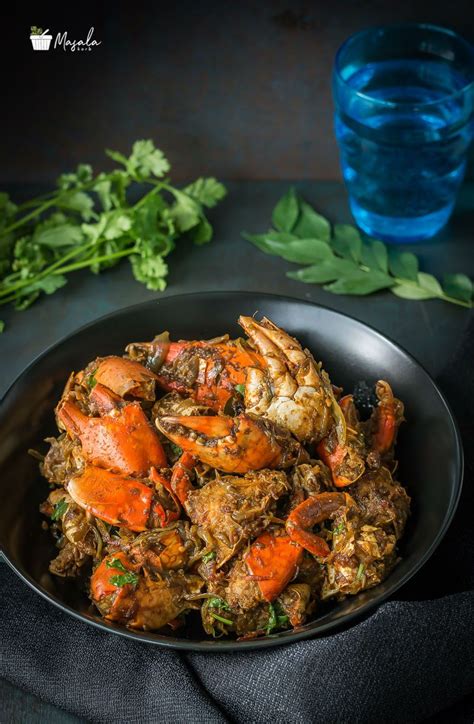 Crab Masala Fry Recipe Chettinad Nandu Varuval Crab Fry Masalakorb