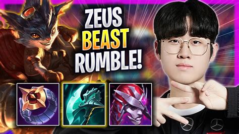 Zeus Is A Beast With Rumble T Zeus Plays Rumble Top Vs Jayce