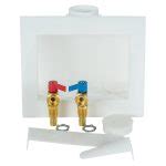 Du All Dual Drain Washing Machine Outlet Boxes Ips Corp Plumbing