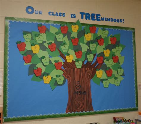 How To Make A Tree Out Of Construction Paper For A Bulletin Board At