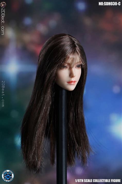 Super Duck Sdh030 1 6 Female Head Sculpt Pale Skin 2dbeat Hobby Store