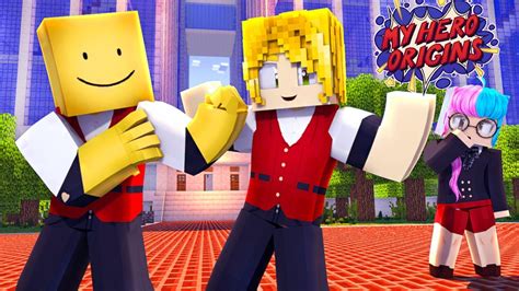 My Hero Origins 3 Bros And Friends Super Hero Minecraft Roleplay Youtube