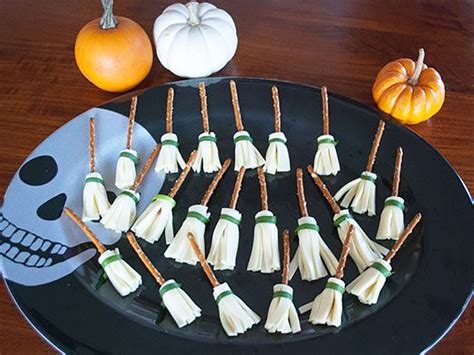 Keiki Snack Witchs Brooms And Other Halloween Snack Ideas