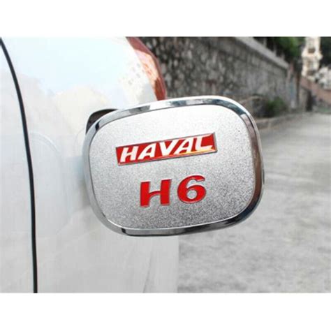 Chrome Car Gas Oil Fuel Tank Cap Cover Trim For Haval H