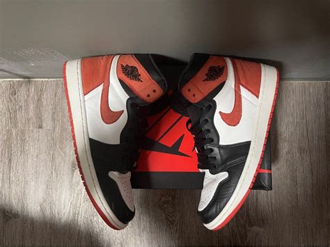 Air Jordan 1 Track Red Men S Fashion Footwear Sneakers On Carousell