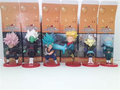 Dragon Ball Set De 6 Figuras Wcf Vol 7 Black Goku Envío gratis